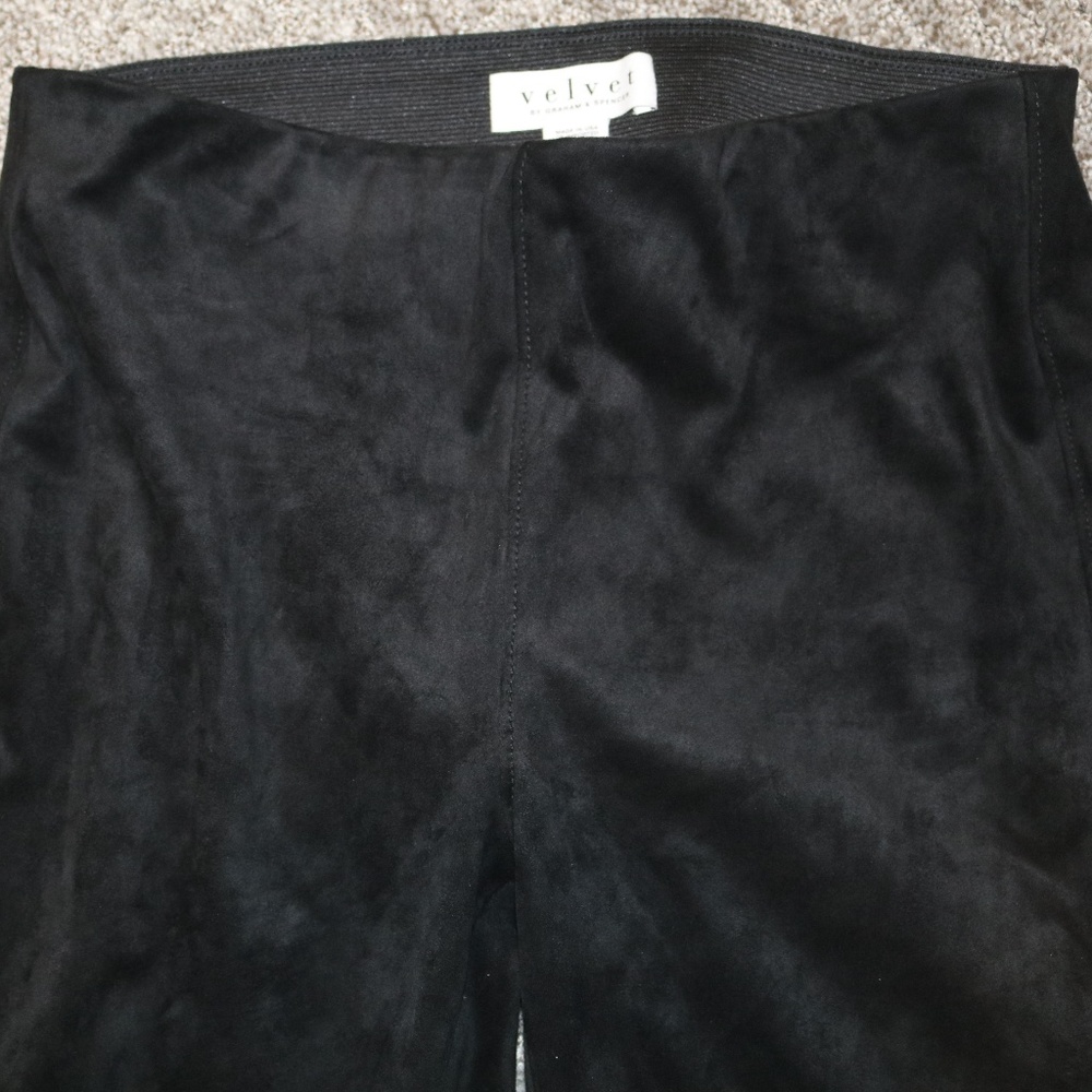 Suede Leggings - Velvet by Graham & Spencer -Small